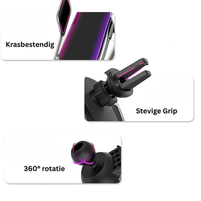 Telefoonhouder - Automatisch Draadloos Opladen - DriveSync
