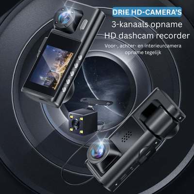 Dashcam - Full HD Autocamera met Nachtzicht - Nexdrive