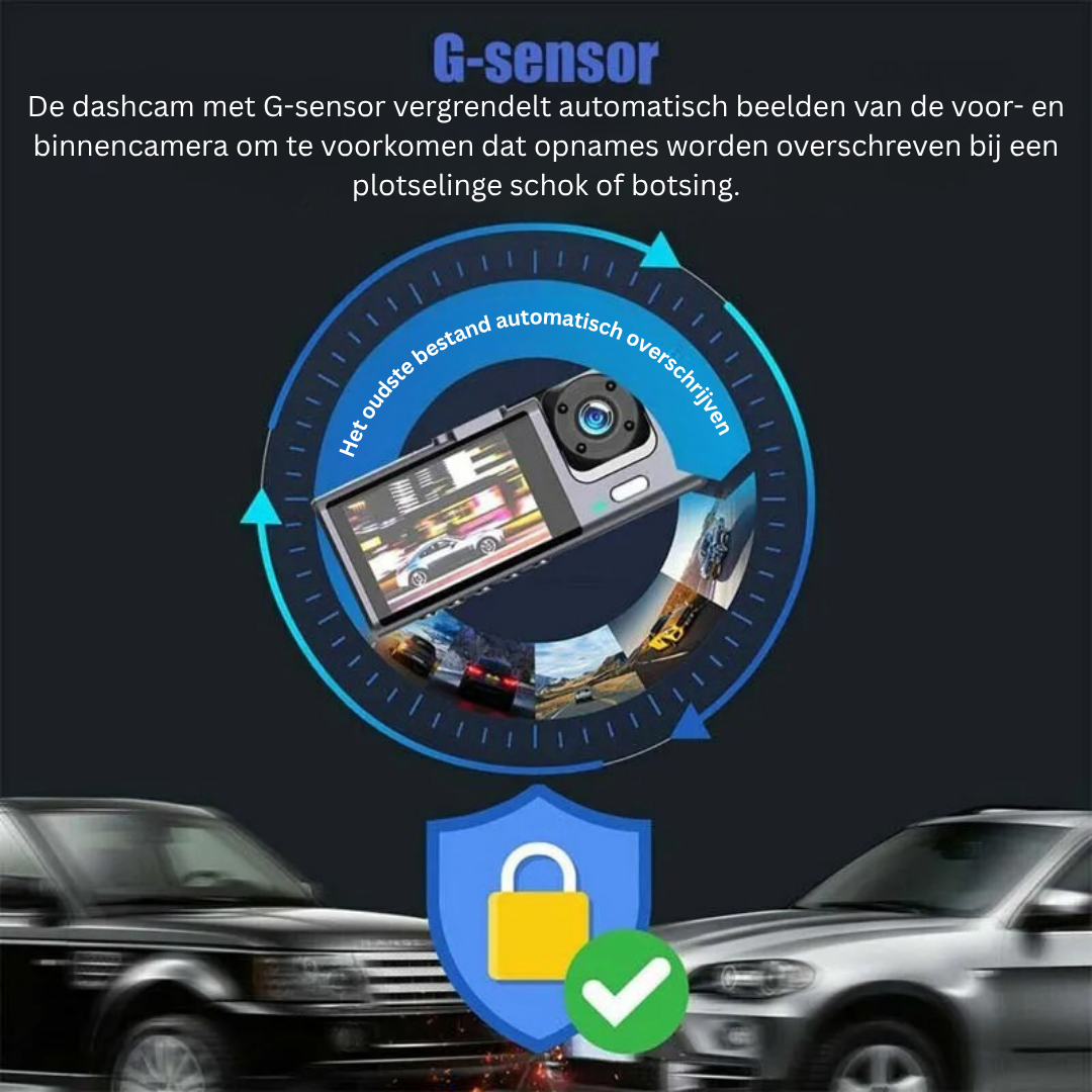 Dashcam - Full HD Autocamera met Nachtzicht - Nexdrive