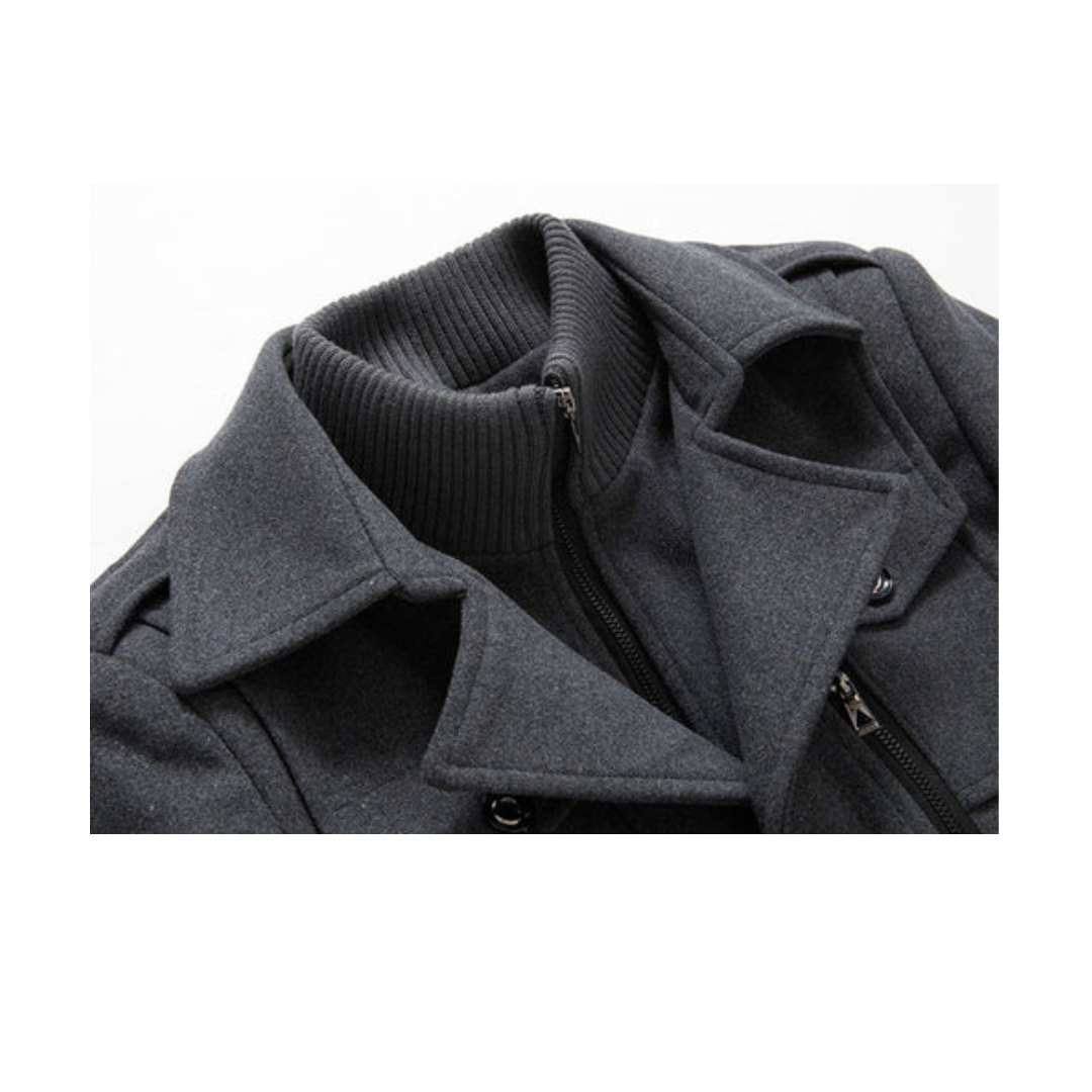 Peaky Winterjas - Luxe Herenjas met Comfortabele Regular Fit - Veltrano