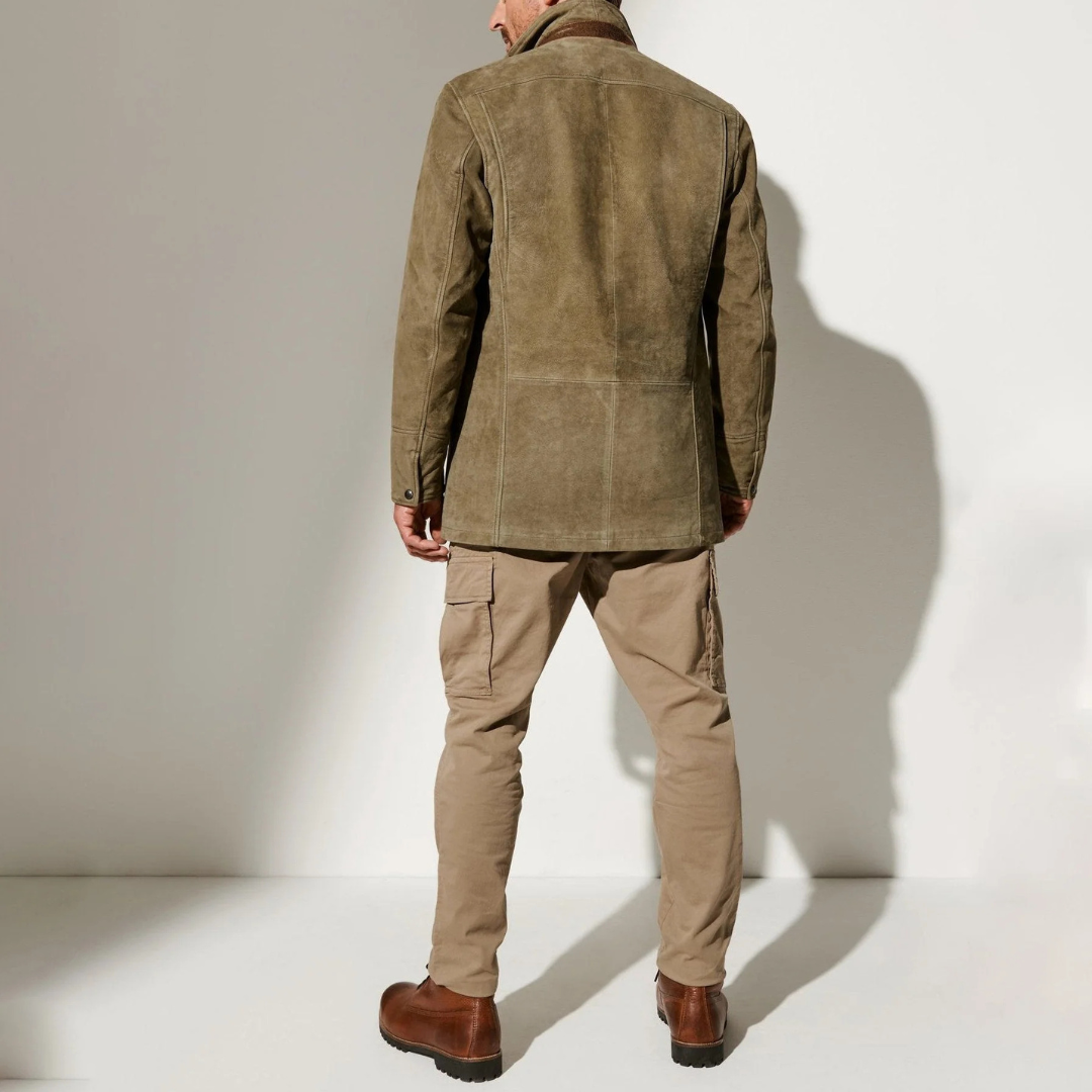Vintage Jack - Retro Herenjas met Regular Fit - Raverno