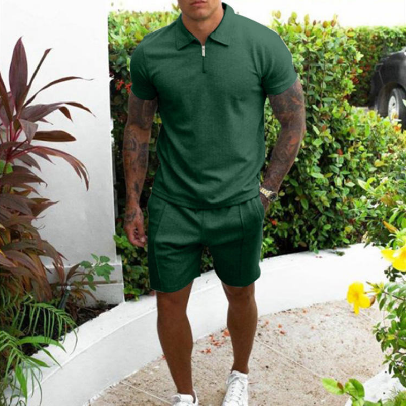 Polo & Short Set - Zomerse Heren Outfit - UrbanFit