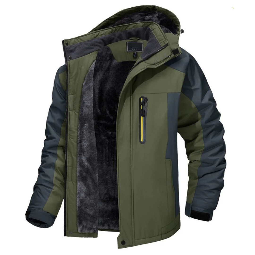 Dik Gevoerde Winterjas - Warme Herenjas voor Outdoor Avonturen - Frostmere