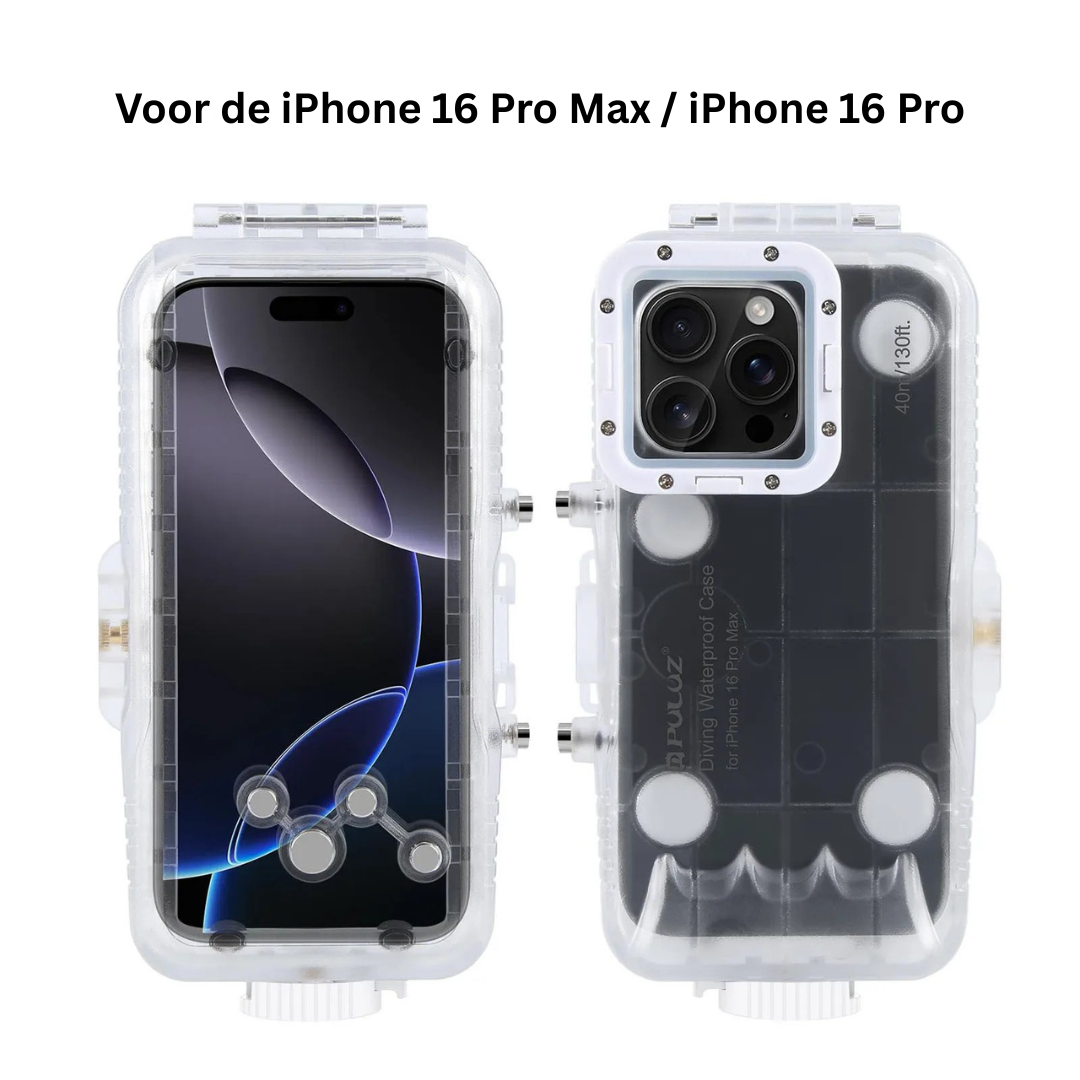 Waterdichte Telefoon Case - Onderwater Bescherming voor iPhone - DiveGuard