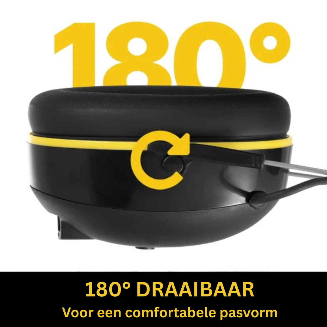 Gehoorbeschermer - Bluetooth Oorkappen met Geluidsreductie - Audivex