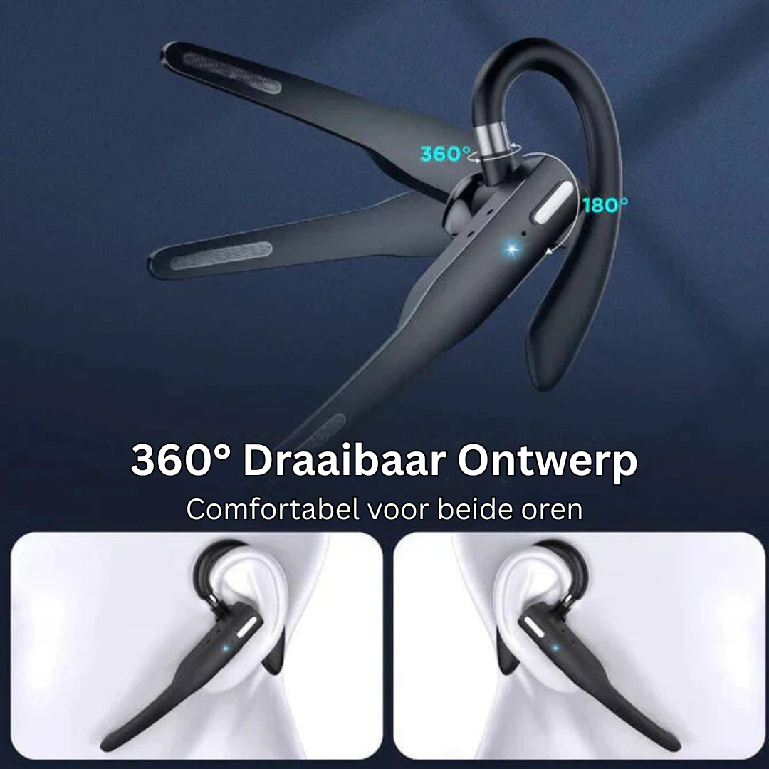 Bluetooth Headset - Draadloze Headset met Dual Mic - Nexarion