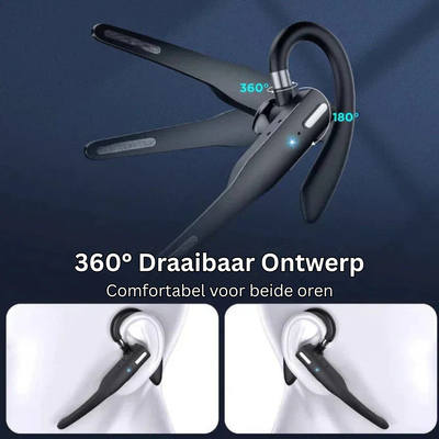 Bluetooth Headset - Draadloze Headset met Dual Mic - Nexarion