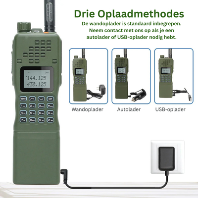 Walkie Talkie - Dual-Band Langeafstand Radio - SignalForce