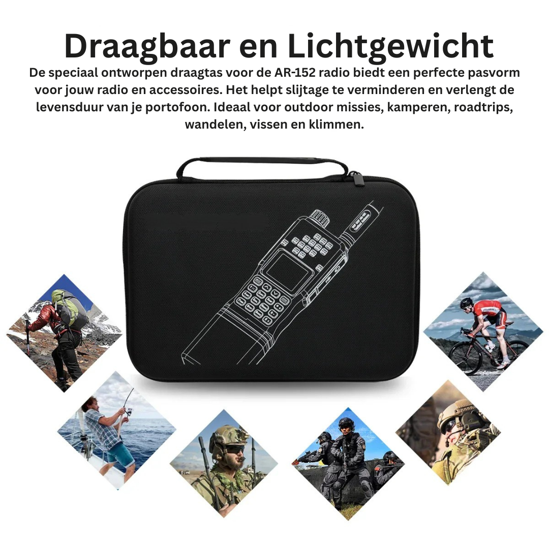 Walkie Talkie - Dual-Band Langeafstand Radio - SignalForce