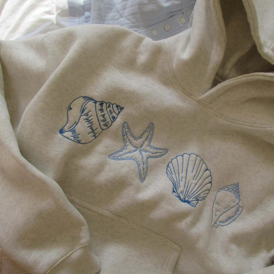 Casual Hoodie met Zomerse Print - Soléa