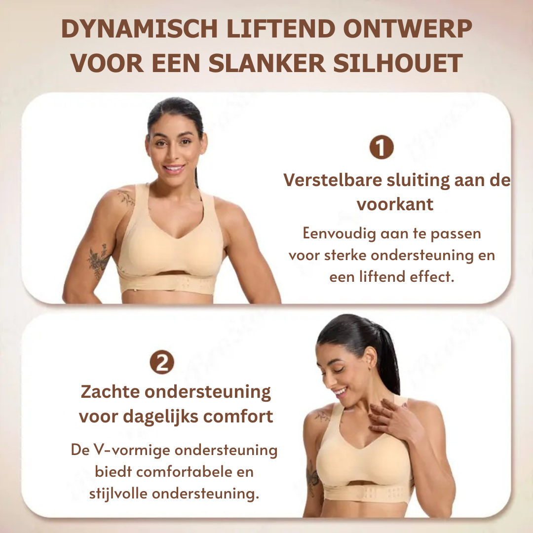 Velisse - Comfortabele Draadloze Shape BH - 1+1 GRATIS