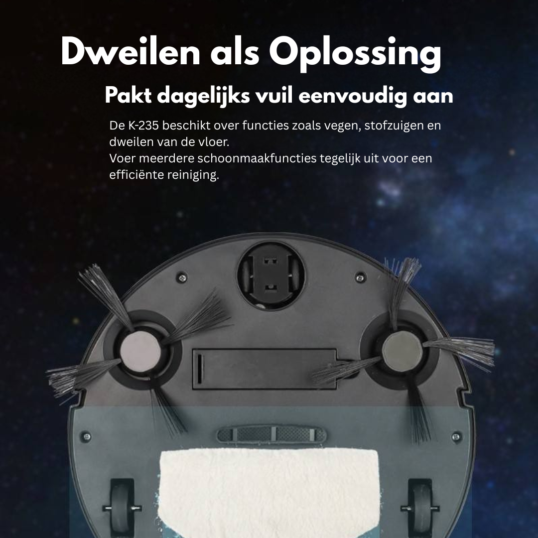 Robotstofzuiger - Slimme Compacte Schoonmaakrobot - Cleanova
