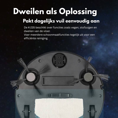 Robotstofzuiger - Slimme Compacte Schoonmaakrobot - Cleanova