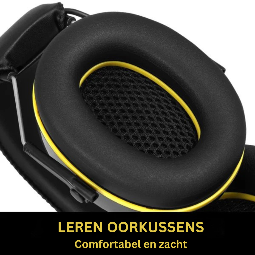 Gehoorbeschermer - Bluetooth Oorkappen met Geluidsreductie - Audivex