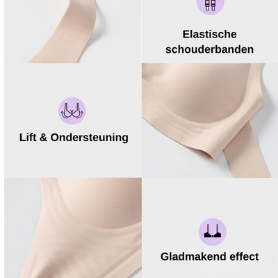 Velisse - Comfortabele Draadloze Shape BH - 1+1 GRATIS