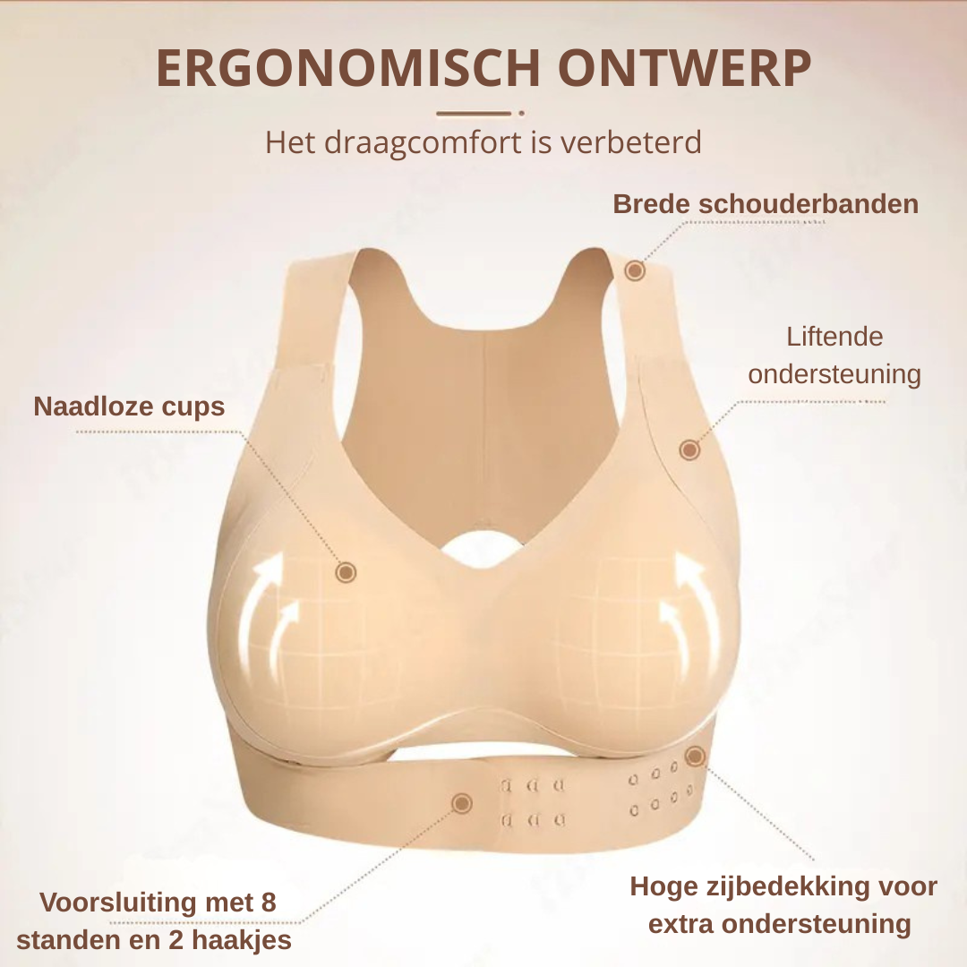 Velisse - Comfortabele Draadloze Shape BH - 1+1 GRATIS