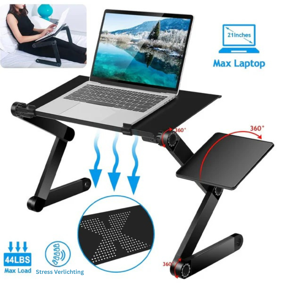 Laptop standaard - 360° Ergonomische Verstelbare Stand - Nexivor