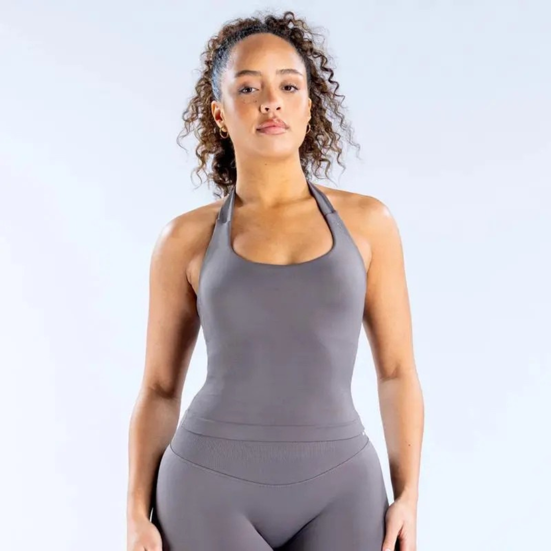 Flexora - Sportieve Sculpt Tank met Ingebouwde BH