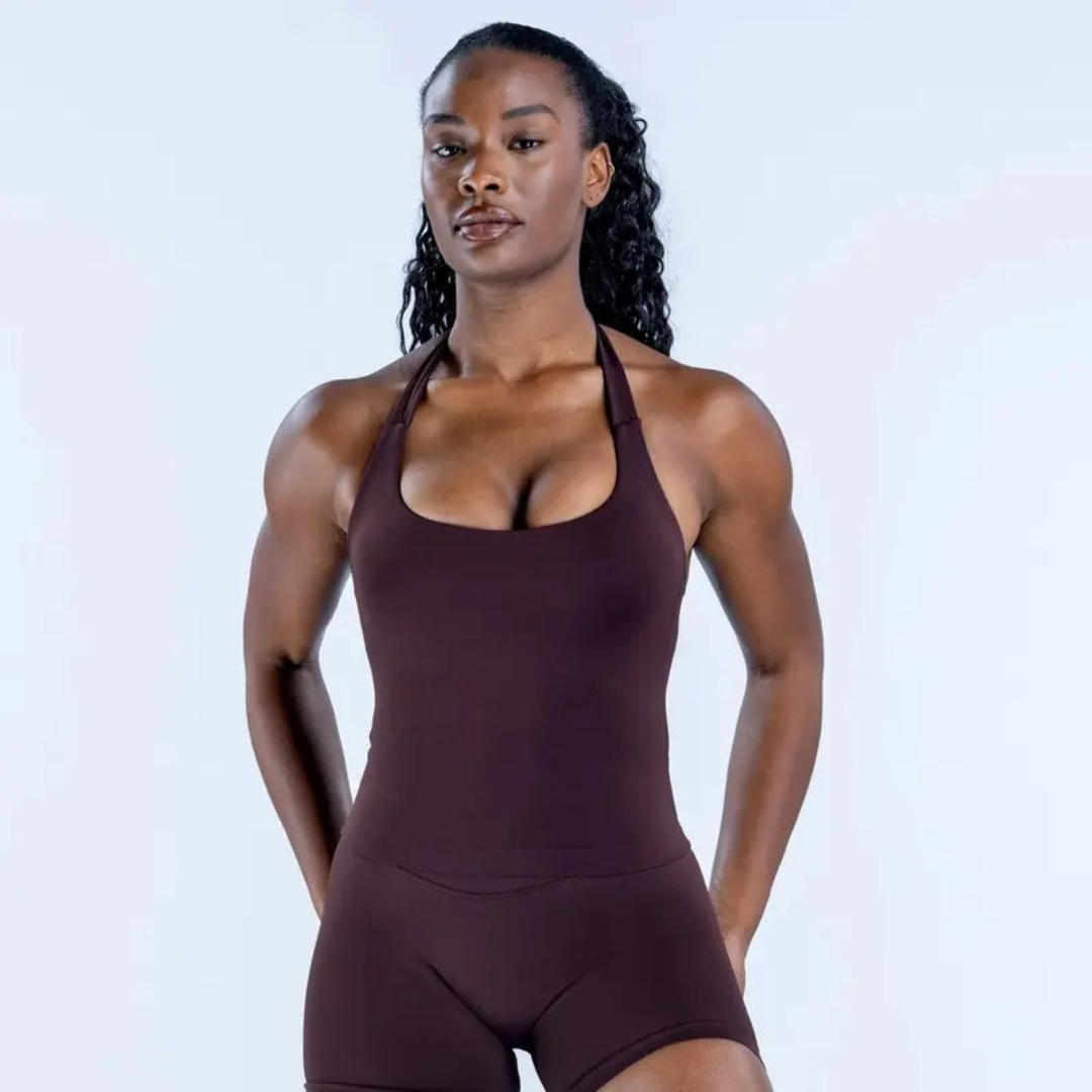 Flexora - Sportieve Sculpt Tank met Ingebouwde BH
