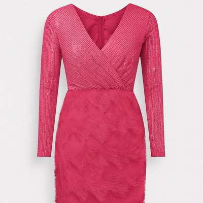 Jurk - Glamoureuze Pailletten Avondjurk - Celestique