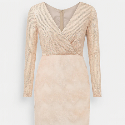 Jurk - Glamoureuze Pailletten Avondjurk - Celestique