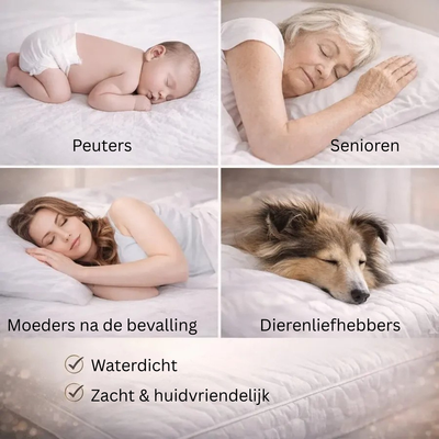 Matrasbeschermer - Waterdichte Comfort Matrashoes - DreamGuard