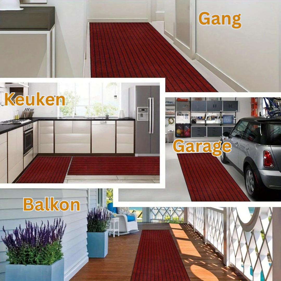 Antislip Loper - Wasbare Binnen & Buitenloper - Gripora