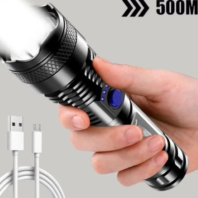 Lampe de Poche - Lumière Rechargeable Ultra-Brillante pour Chaque Situation