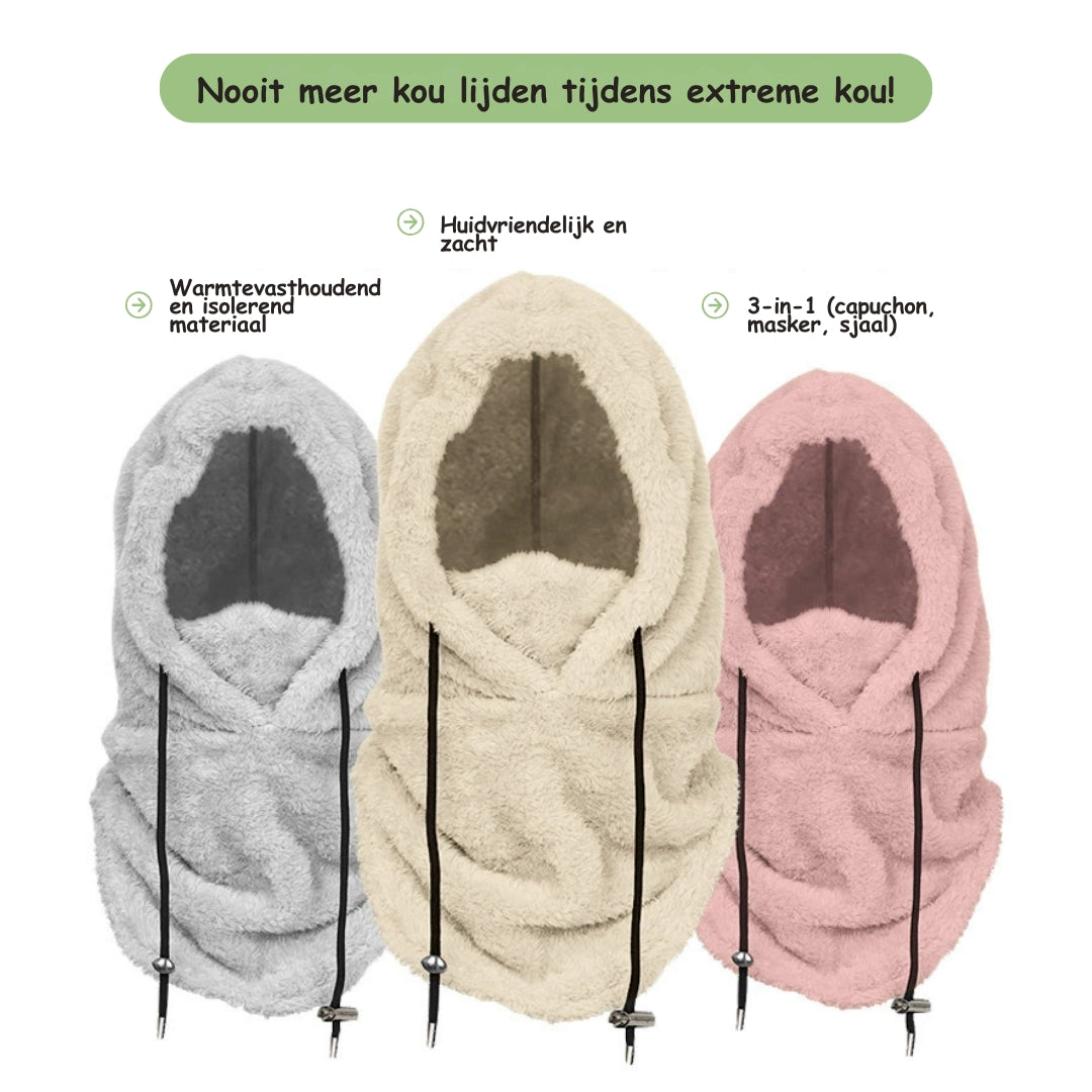 Warme Sherpa Balaclava voor Winter & Ski - FrostPaw