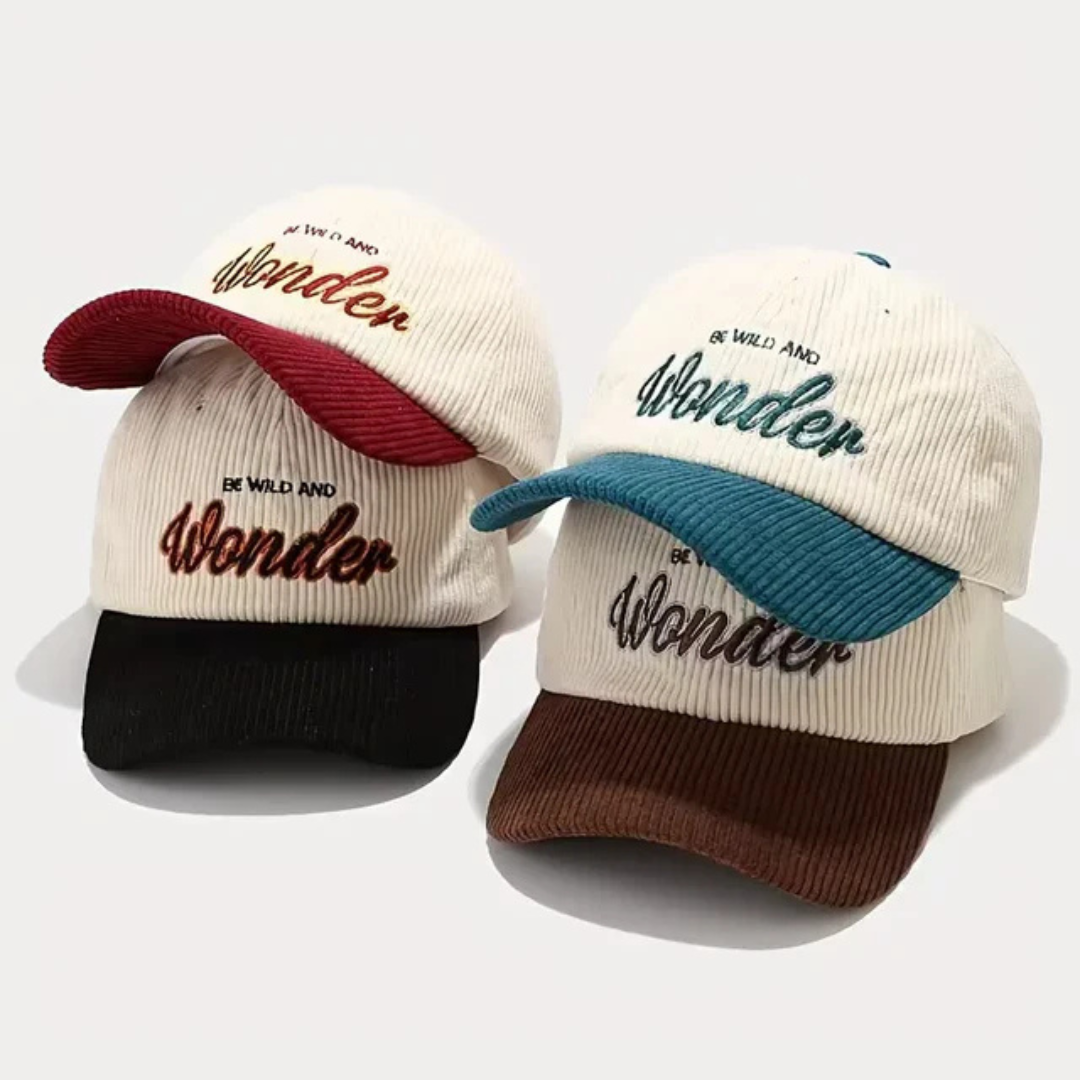Baseball Cap met Geborduurde Letters - StreetPeak