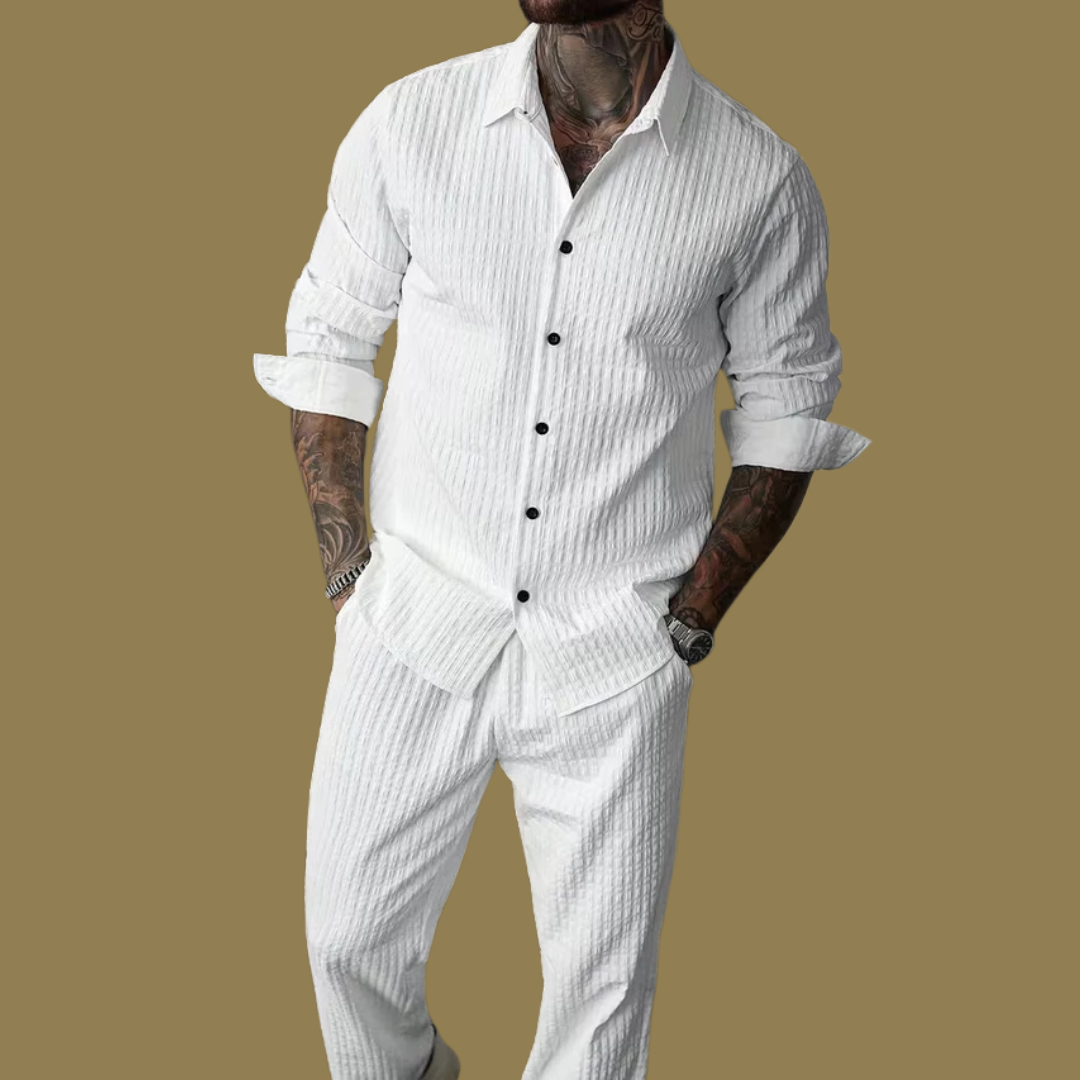 Casual Zomer Set met Lange Mouwen - Veyron