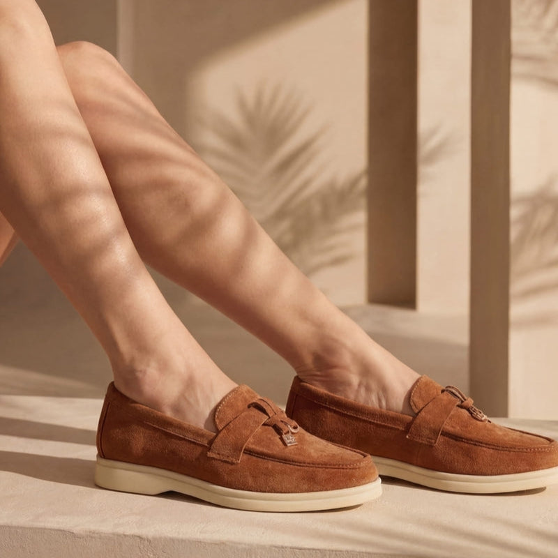 Loafers - Elegante Instappers met Puntneus - Veloura