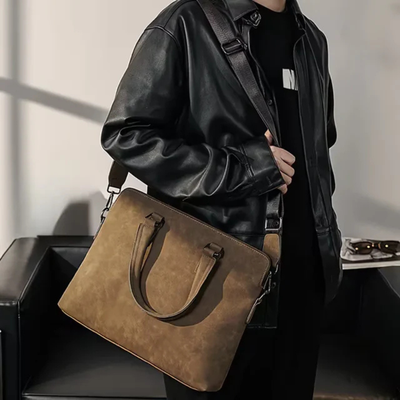 Vintage Schoudertas voor Werk en Reizen - UrbanGrace