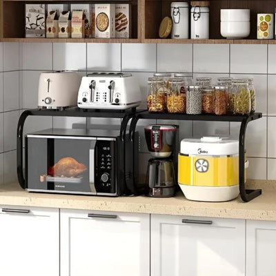 Étagère de rangement - Gain de place multifonctionnel pour la cuisine et le bureau