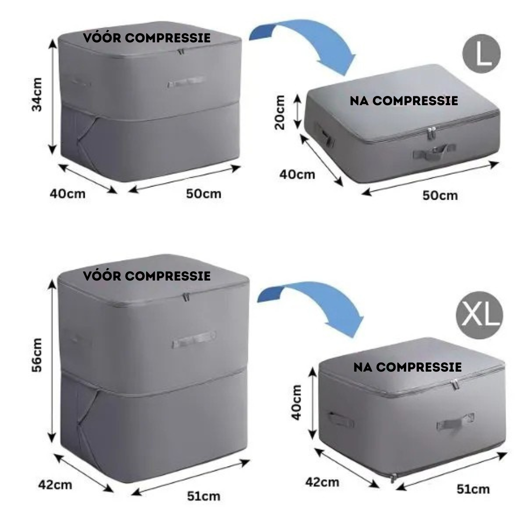 Organiseur - Compression peu encombrante pour Voyage et Stockage