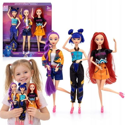 K-Pop Poppen - Hunter Edition 3 decor set met zangfunctie