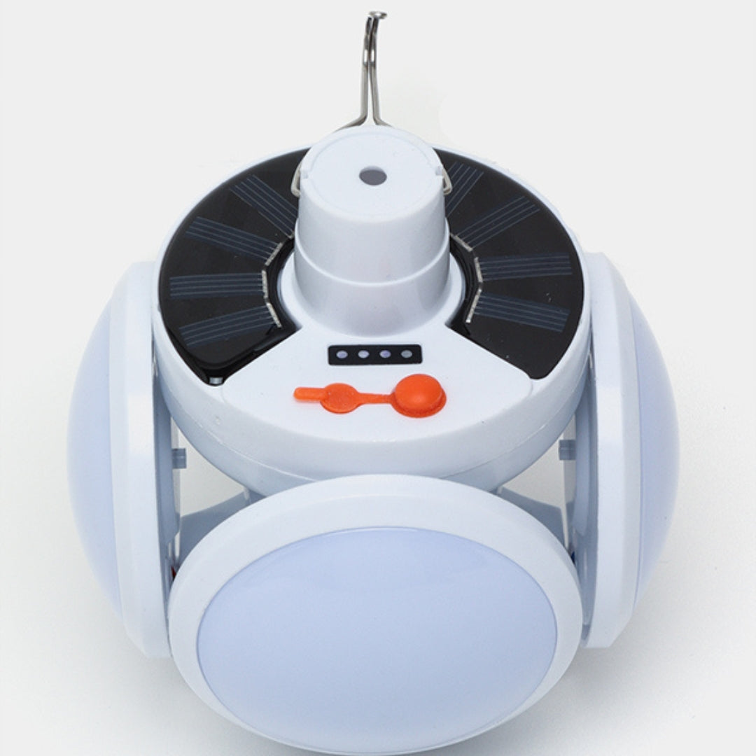 Solvix - Lampe - Éclairage solaire pliable 2-en-1 pour l'intérieur et l'extérieur