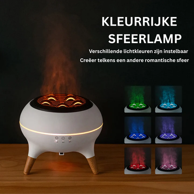 Aroma Diffuser - Dynamische Kwallen Vlam