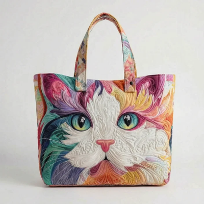 Tote Tas Met Katten Print