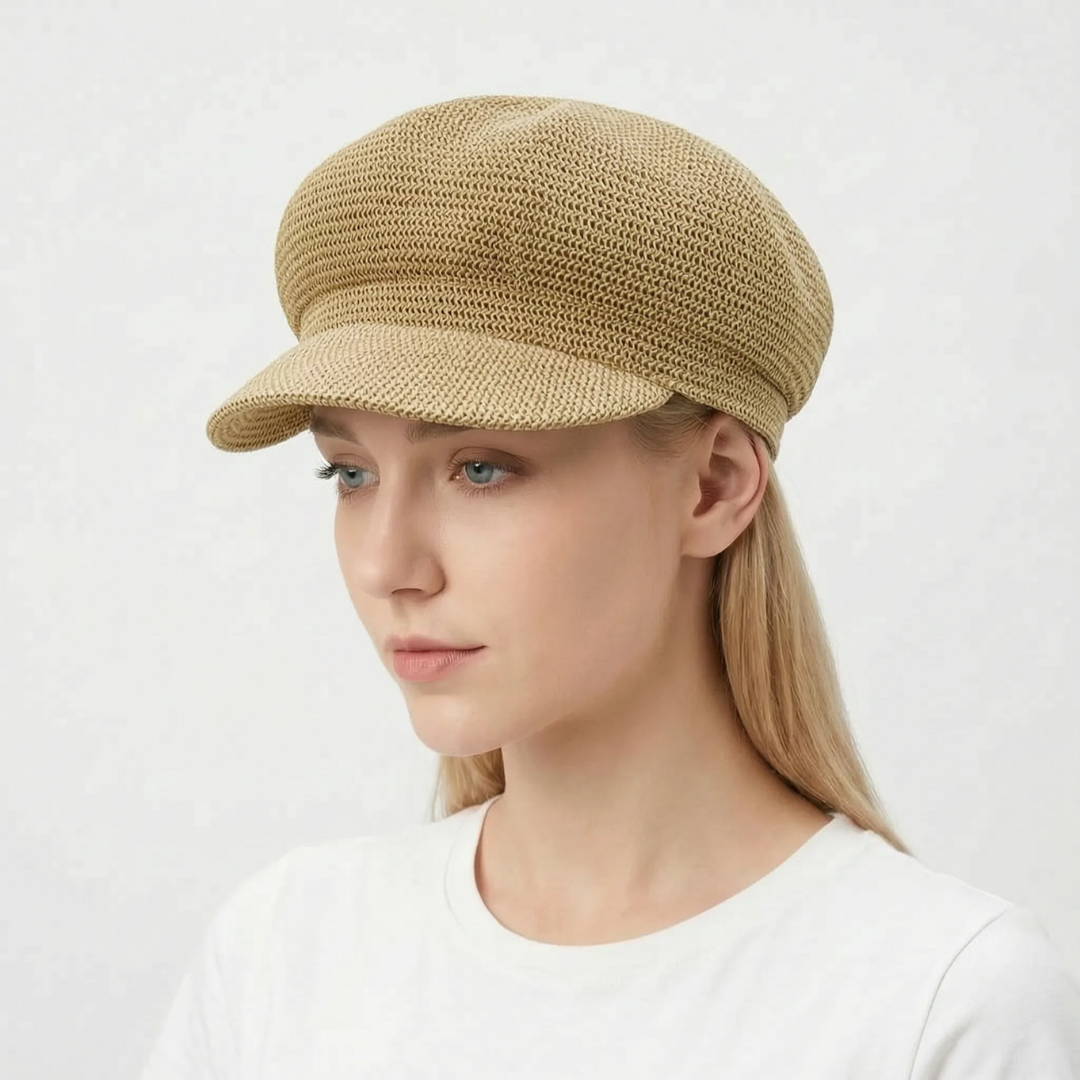 Geweven Zomerse Baret - Milly