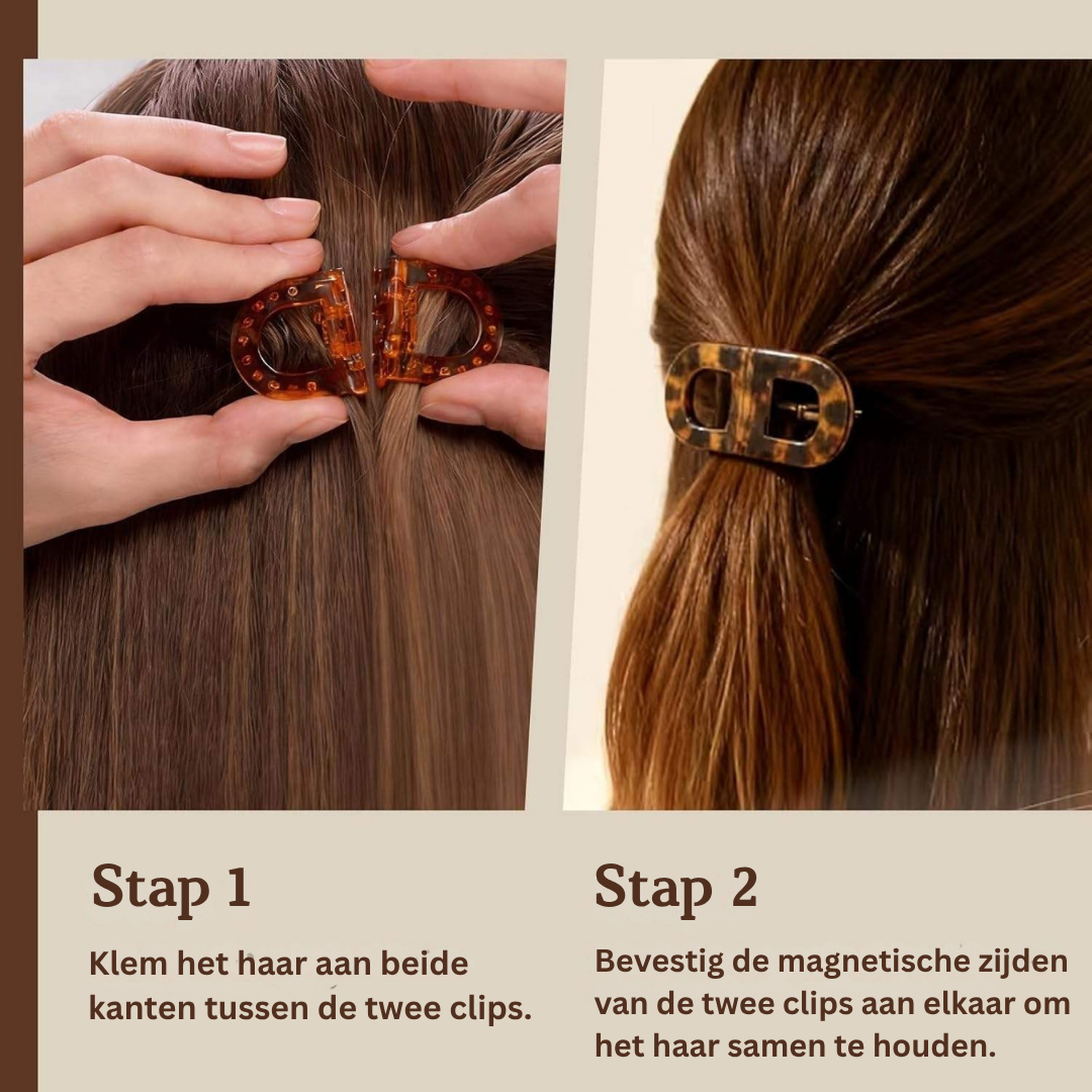 Haarclip - Magnetische Sterke Hold Stylingclip Set