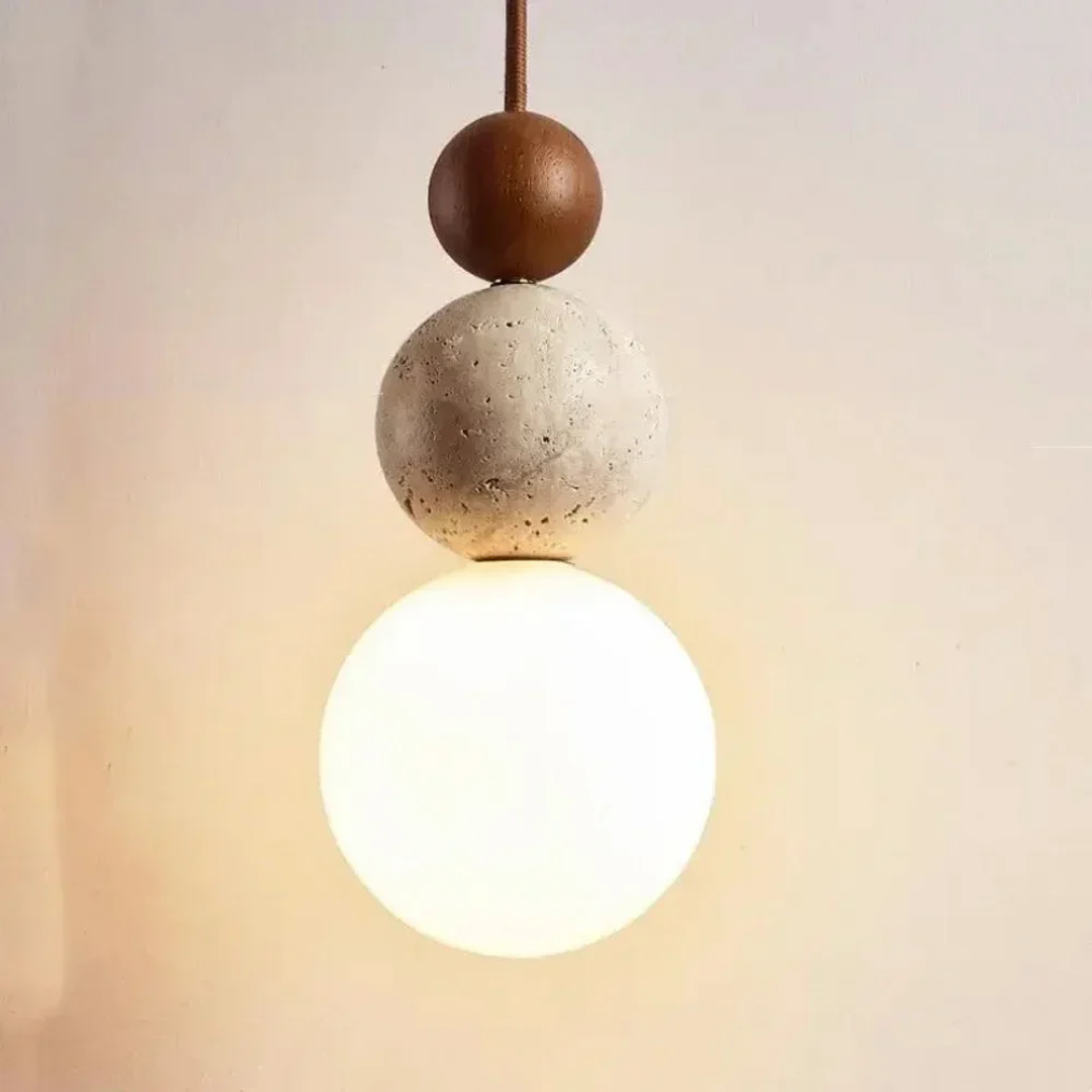 Hanglamp - Wabi Sabi Travertin Design
