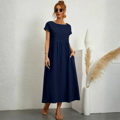 Elegante en comfortabele lange zomerjurk voor dames