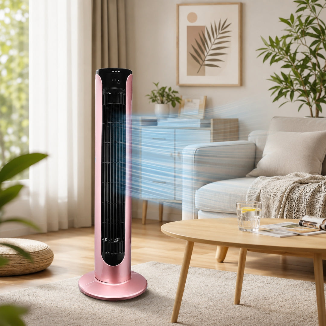 Torenventilator - Bladloze Ventilator met Afstandsbediening