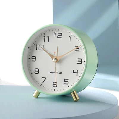 Lumea - Horloge de Table Scandinave avec Mouvement Silencieux