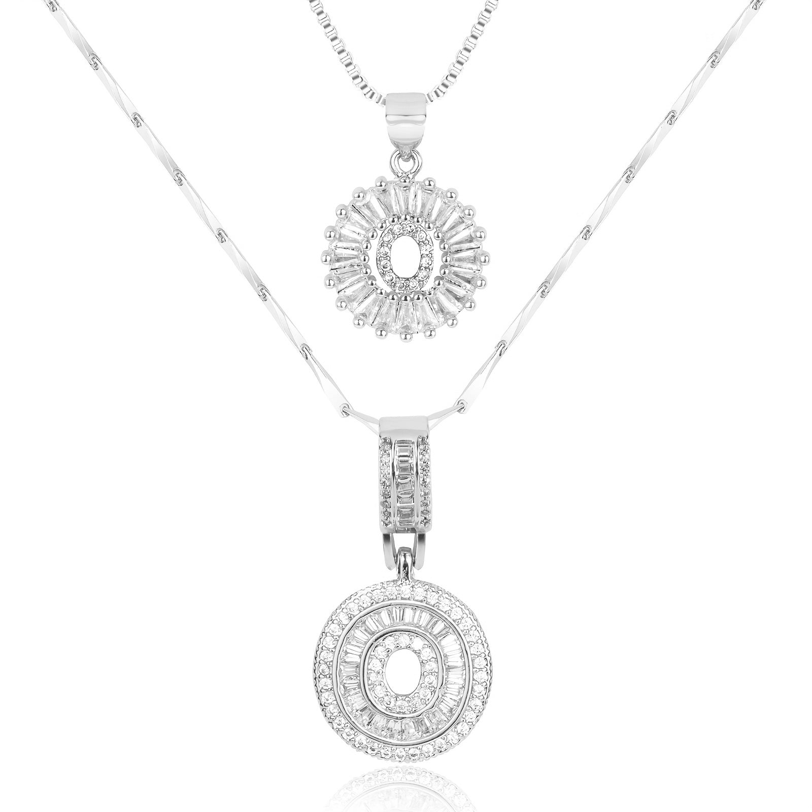 GemLetter Ketting - Initiaal Hanger met Luxe Glans