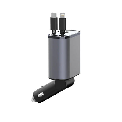 Auto Snellader - Uitschuifbare Fast Charger - NexDrive