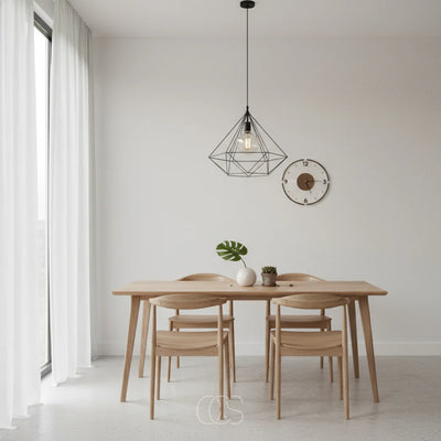 Scandinavische Stille Wandklok - Nordique