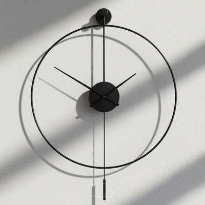 Grote Stille Wandklok met Pendel - Chronelle
