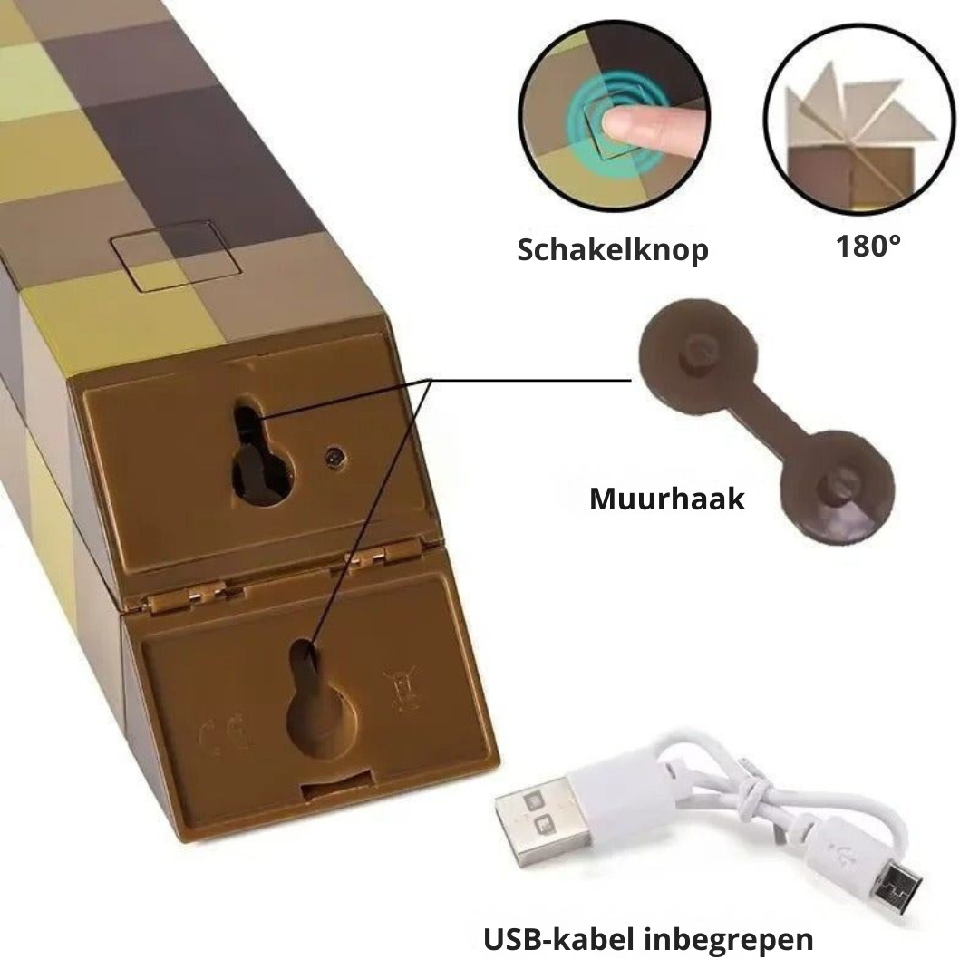 Real-Life Minecraft Fakkel | Brengt Minecraft tot leven!